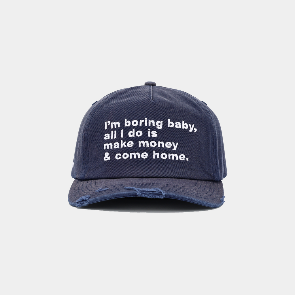 Washed Im Boring Cap