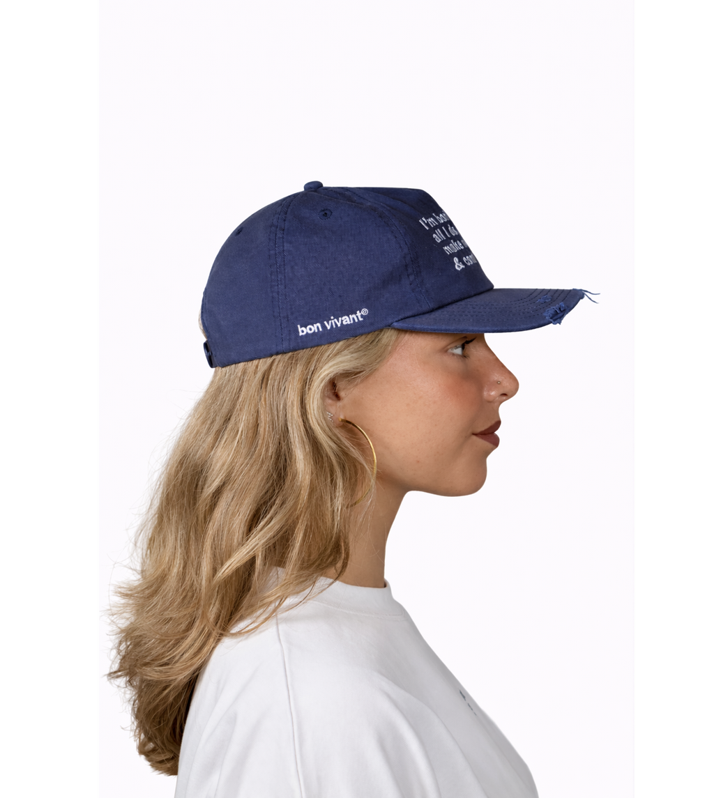 Washed Im Boring Cap