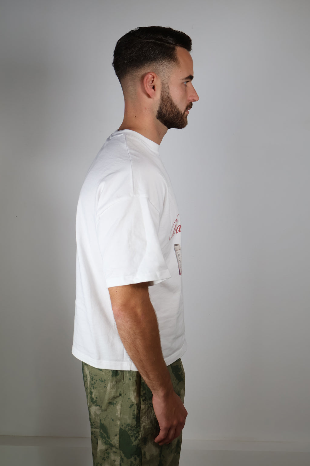 Boxy Graphic T-shirt "Bad Habits"