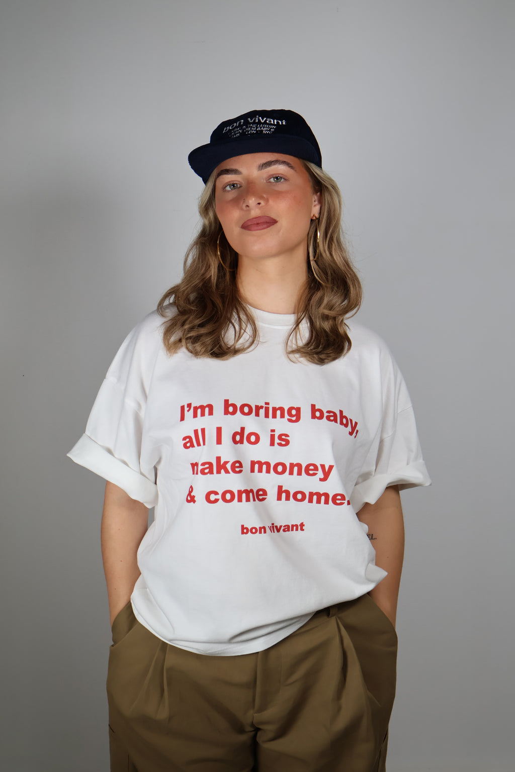 Im Boring Baby Tee