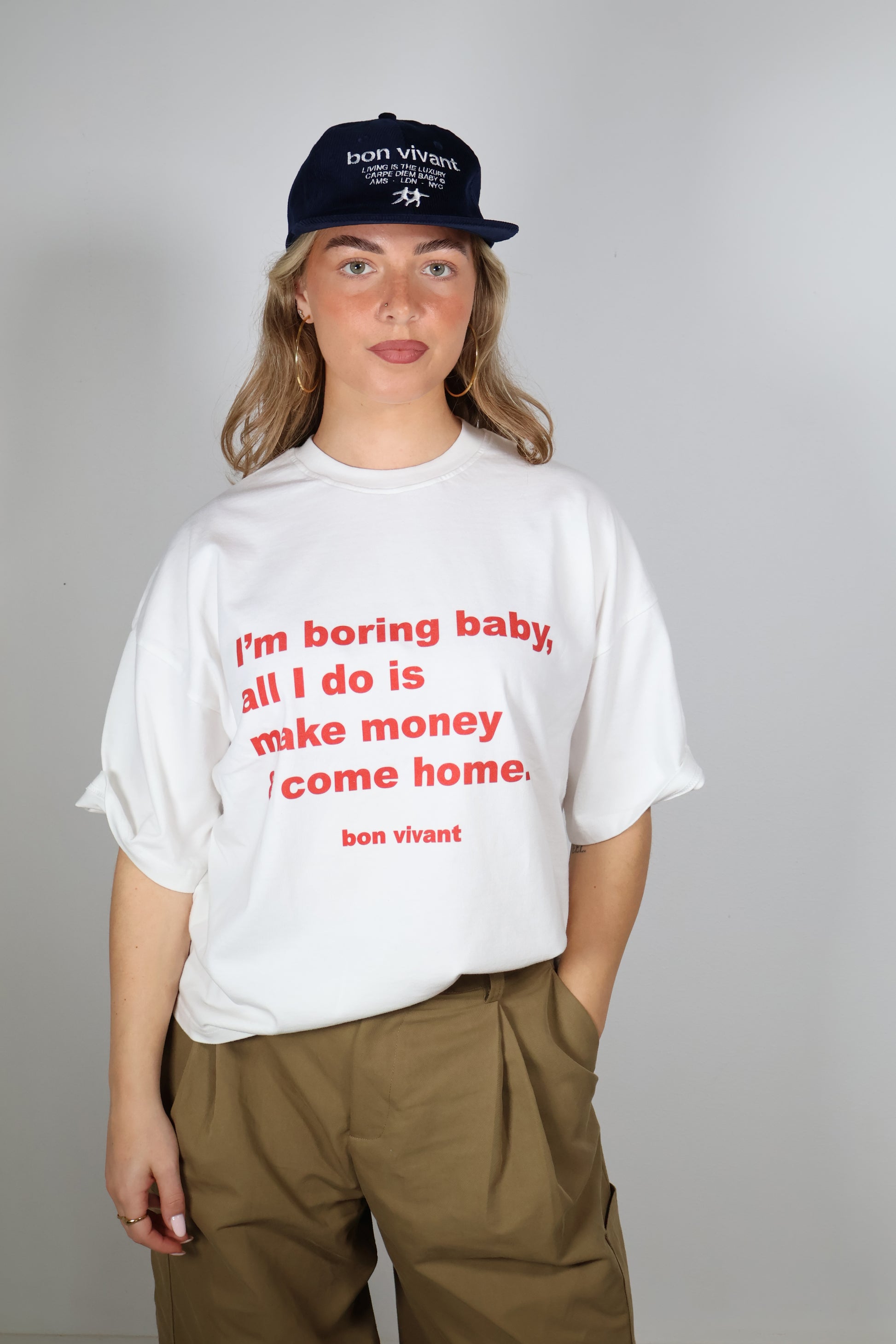 Im Boring Baby Tee