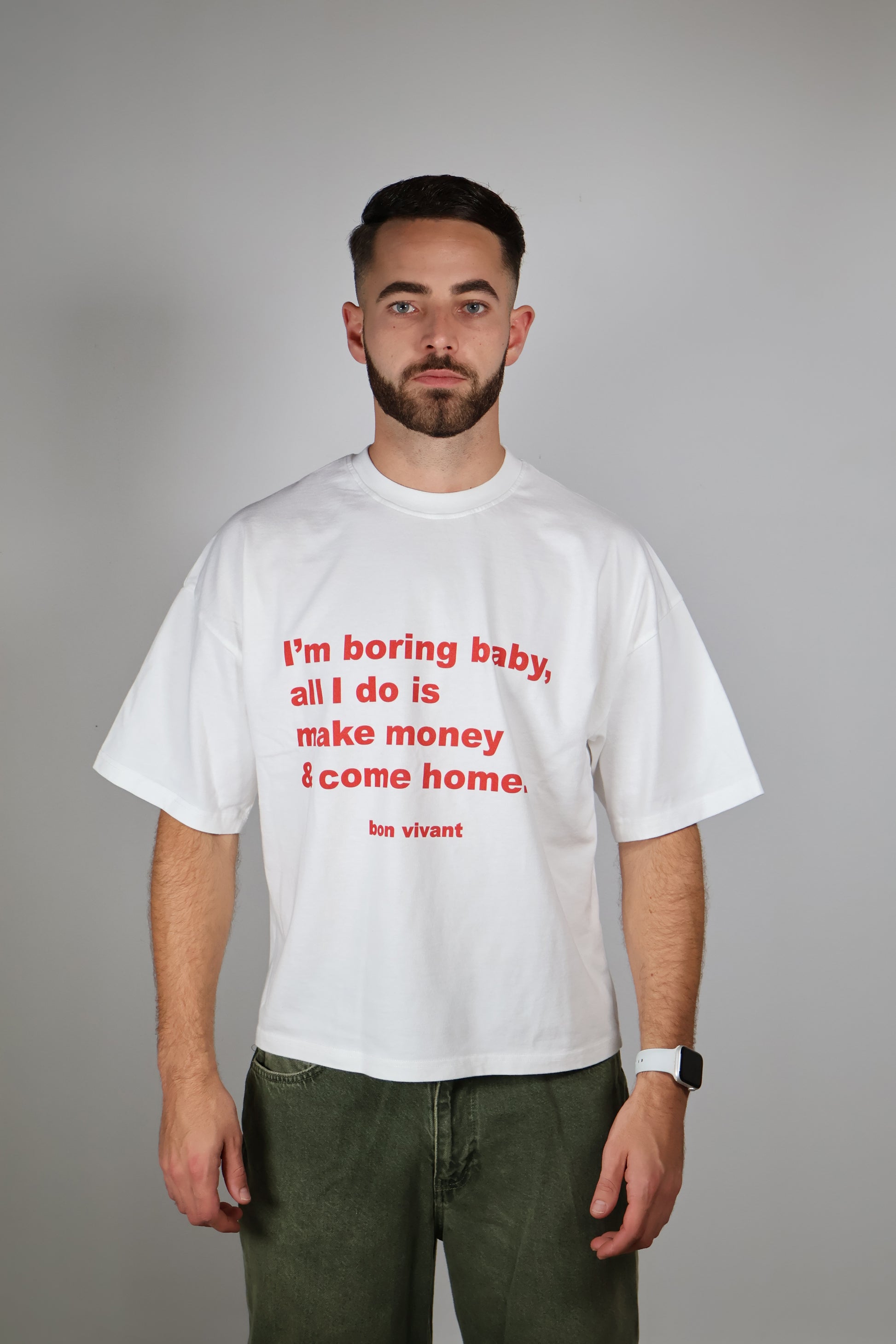 Im Boring Baby Tee